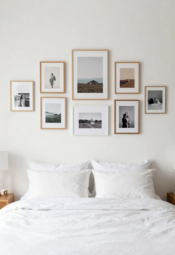 15 Malm Bedroom Ideas for a White, Clean, Minimal Look - 5. Artful Arrangements 1