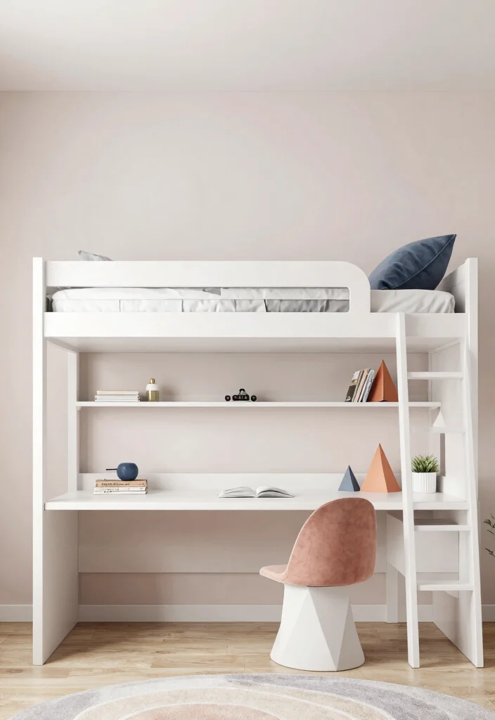 15 Small Kids Bedroom Ideas for Boys: Fun and Functional - 10. Minimalist and Modern 1