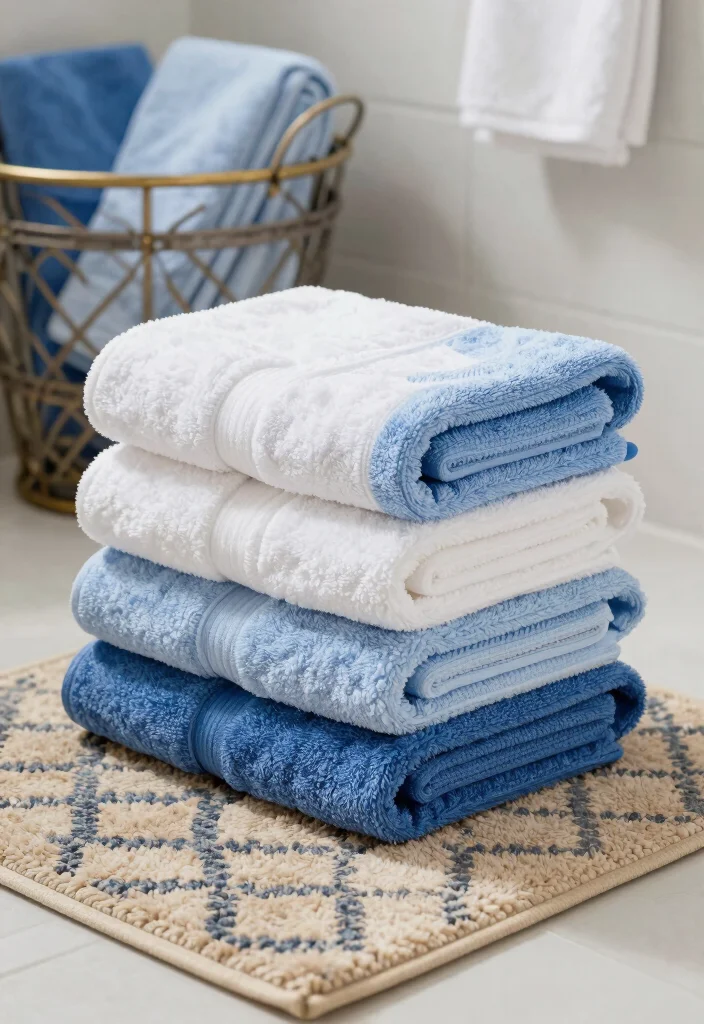 15 Turkish Bathroom Ideas With Spa Like Ambience - 4. Plush Textiles 1