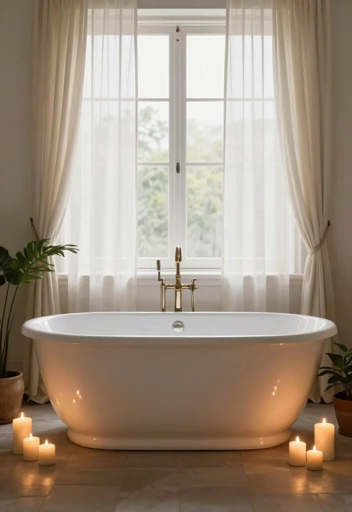 15 Turkish Bathroom Ideas With Spa Like Ambience - 8. Statement Bathtubs 1