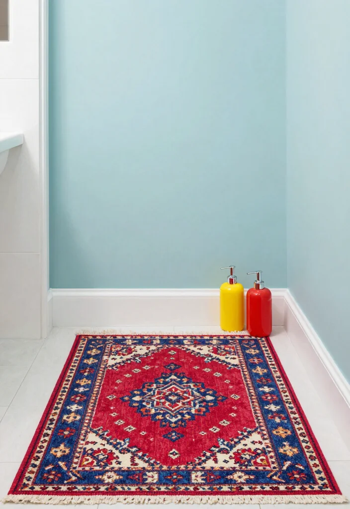 15 Turkish Bathroom Ideas With Spa Like Ambience - 9. Colorful Accents 1