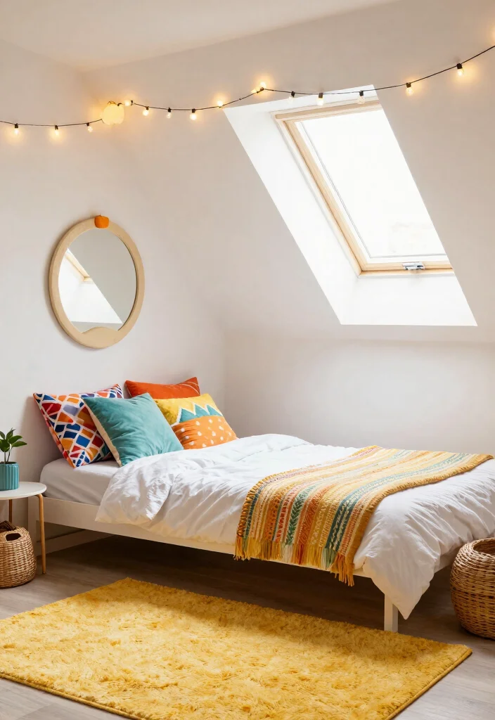 16 Dormer Bedroom Ideas for Sloped Ceiling Smart Layouts - 11. A Touch of Whimsy 1