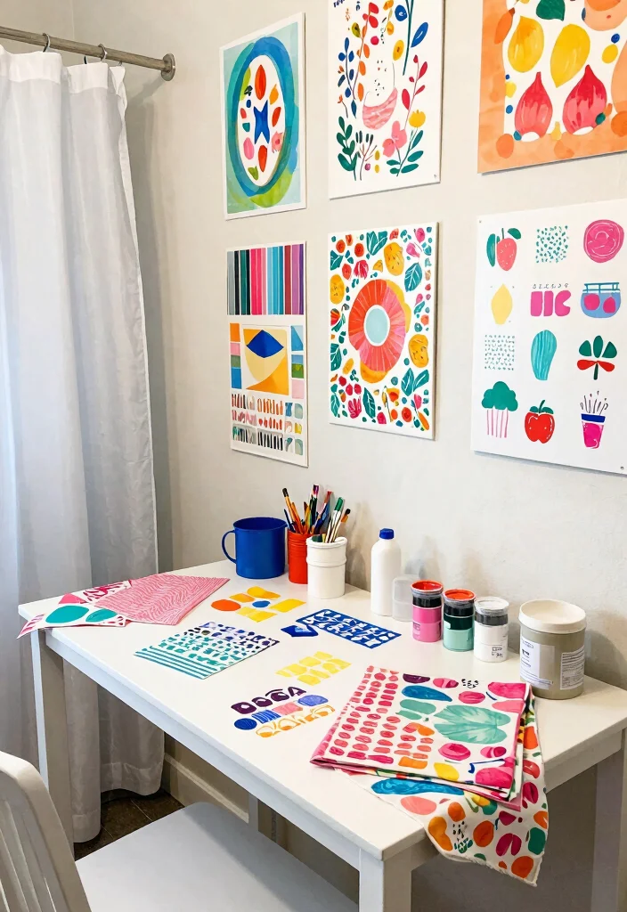 16 Girls Bathroom Decor Ideas With Bright Fun Colours - 15. DIY Decor Projects 1