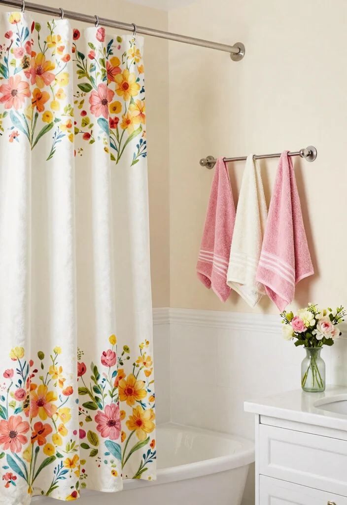 16 Girls Bathroom Decor Ideas With Bright Fun Colours - 16. Seasonal Decor Changes 1