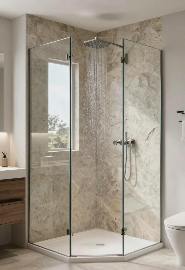 16 Man Bathroom Ideas With Rugged Aesthetic - 13. Unique Shower Designs 1