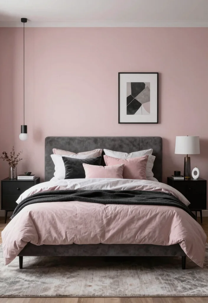 16 Pink Grey and Black Bedroom Ideas Modern Chic Style - Conclusion 1
