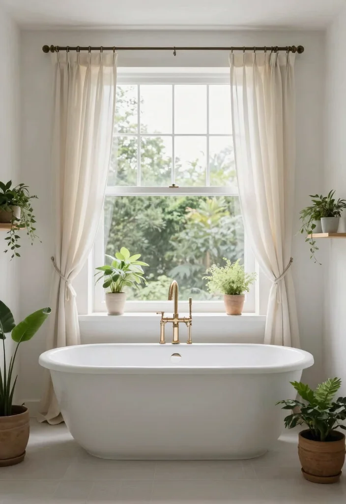 16 Small Bathroom Bathtub Ideas For Compact Spaces - 11. Bathtub with a View 1