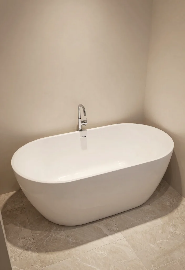 16 Small Bathroom Bathtub Ideas For Compact Spaces - 12. Under-Mount Bathtub 1