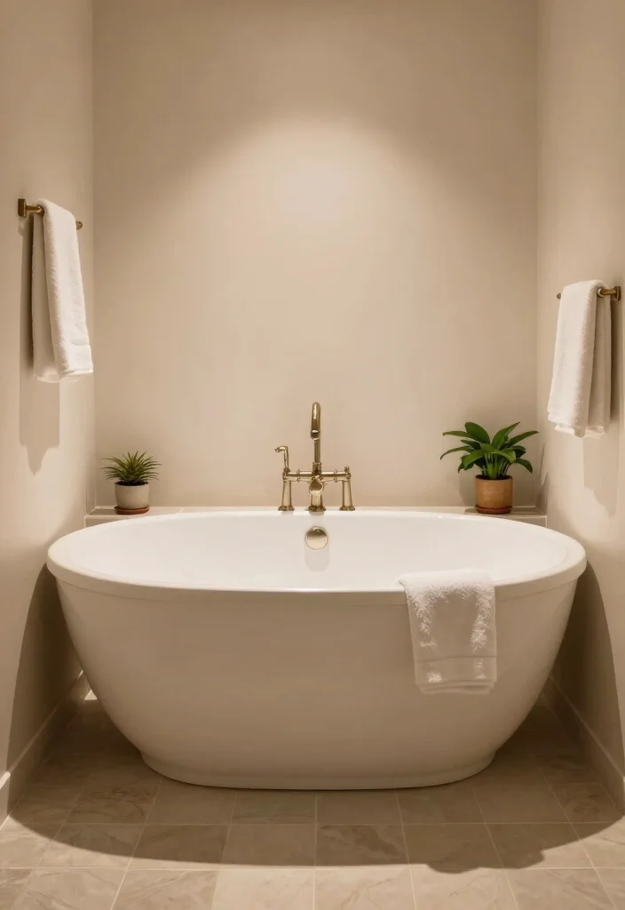 16 Small Bathroom Bathtub Ideas For Compact Spaces - 8. Round Bathtubs 1