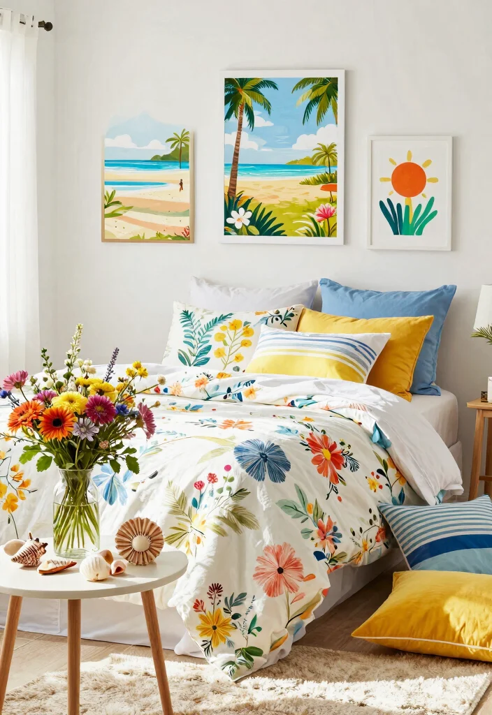 17 Bedroom Ideas for 3 Sisters Stylish Shared Spaces - 16. Seasonal Decor Swaps 1