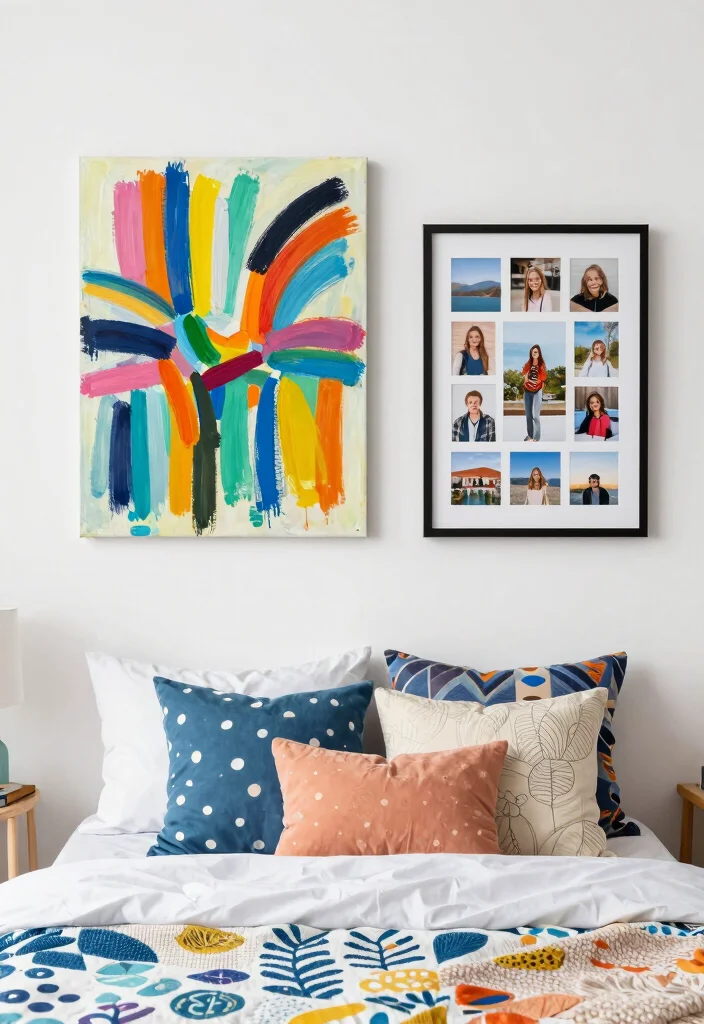 17 Bedroom Wall Art Ideas That Elevate the Space - 7. DIY Wall Art 1