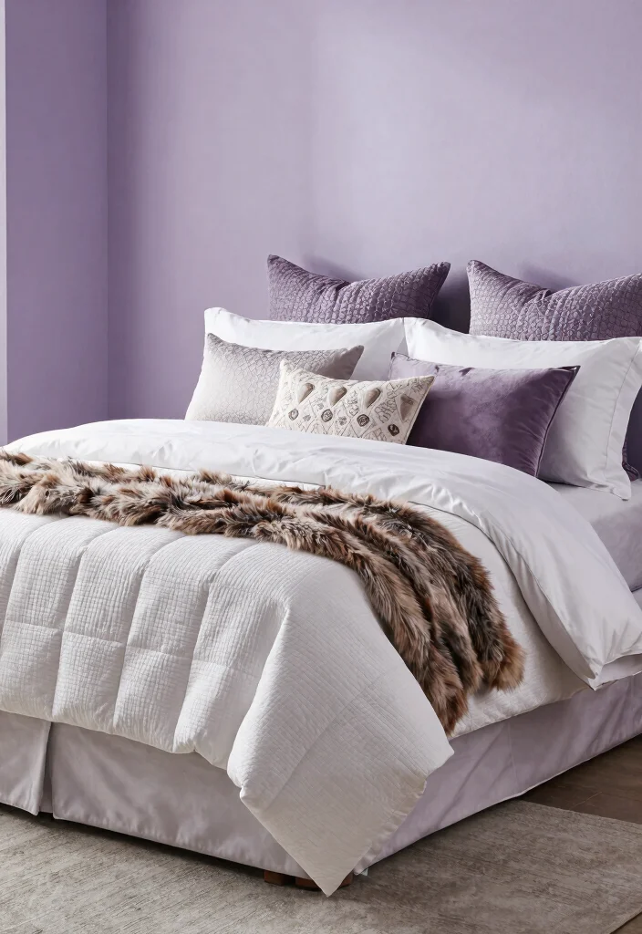 17 Grown Women Bedroom Ideas for an Elegant Mature Style - 13. Textured Bedding for Depth 1