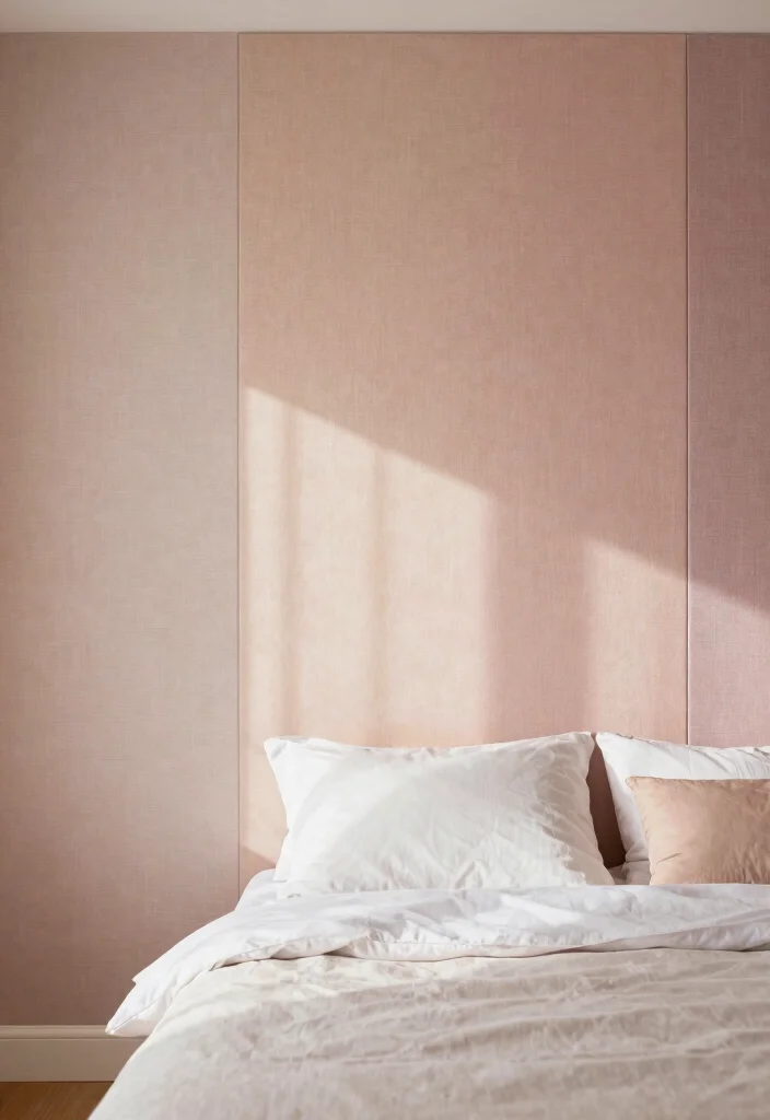 17 Wall Decor Ideas for Bedroom: Creative Personal Touch - 15. Fabric Wall Panels 1