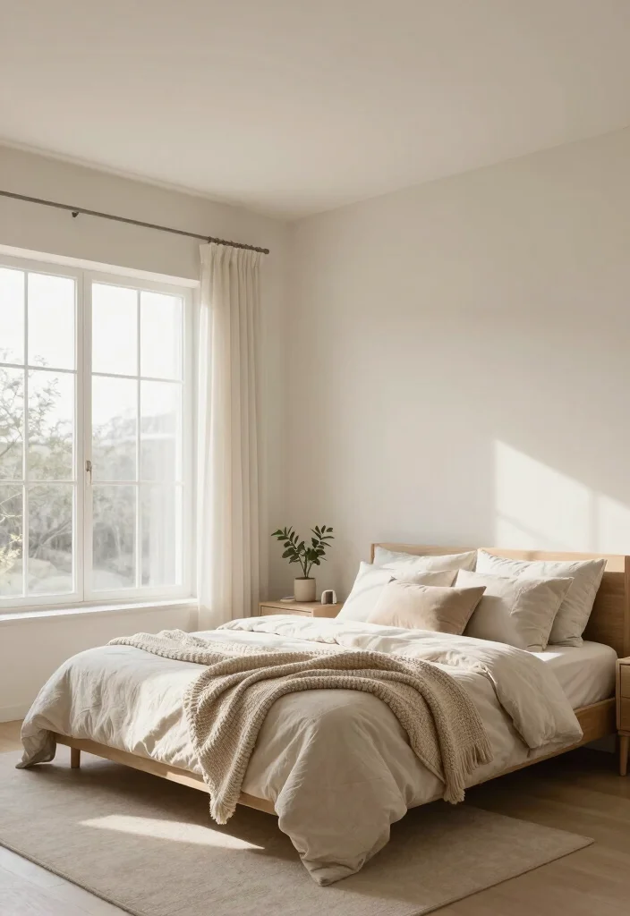 17 Zen Bedroom Ideas for Serenity and Calm - 1. Embrace Neutral Tones 1