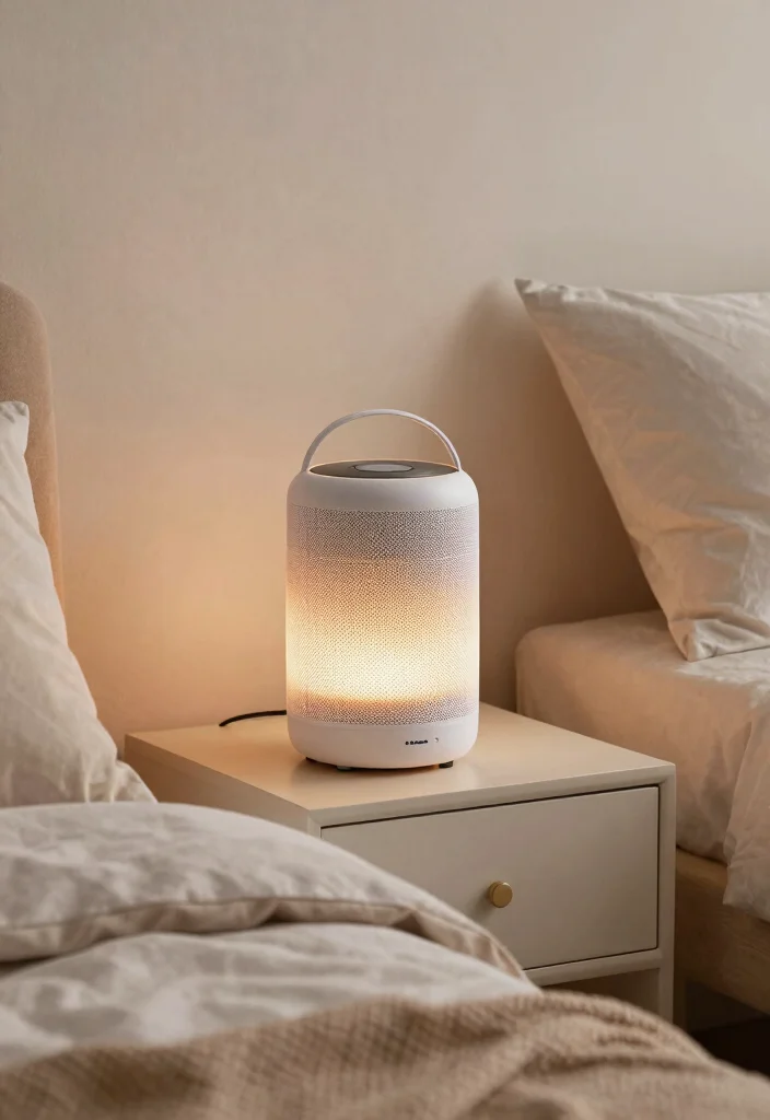 17 Zen Bedroom Ideas for Serenity and Calm - 12. Gentle Soundscapes 1