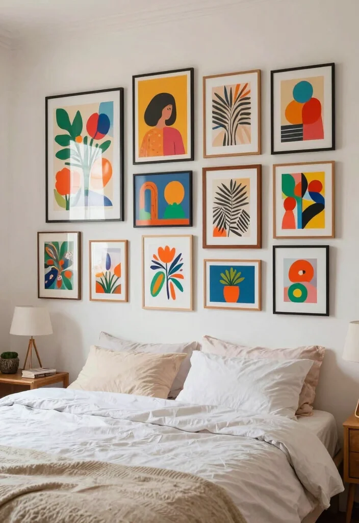 18 Bedroom With No Windows Ideas: Bright Airy Solutions - 11. Bright Artwork 1