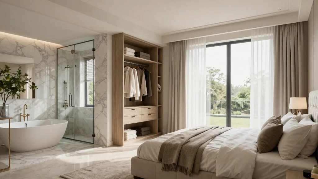 18 Bedroom With Walk In Closet and Bathroom Ideas Luxury Flow