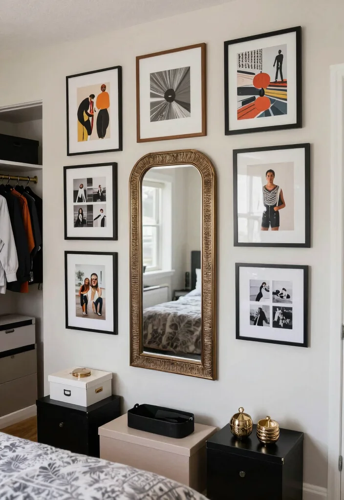 18 Bedroom With Walk In Closet and Bathroom Ideas Luxury Flow - 10. Personalized Wall Art and Decor 1