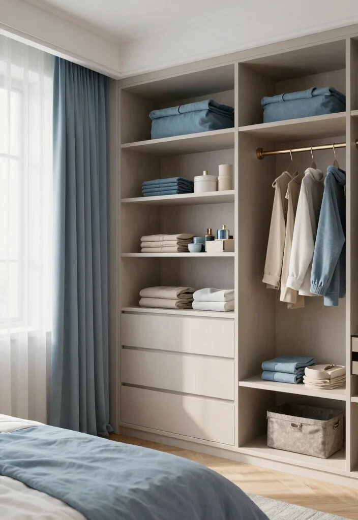 18 Bedroom With Walk In Closet and Bathroom Ideas Luxury Flow - 11. Elegant Color Schemes for Serenity 1