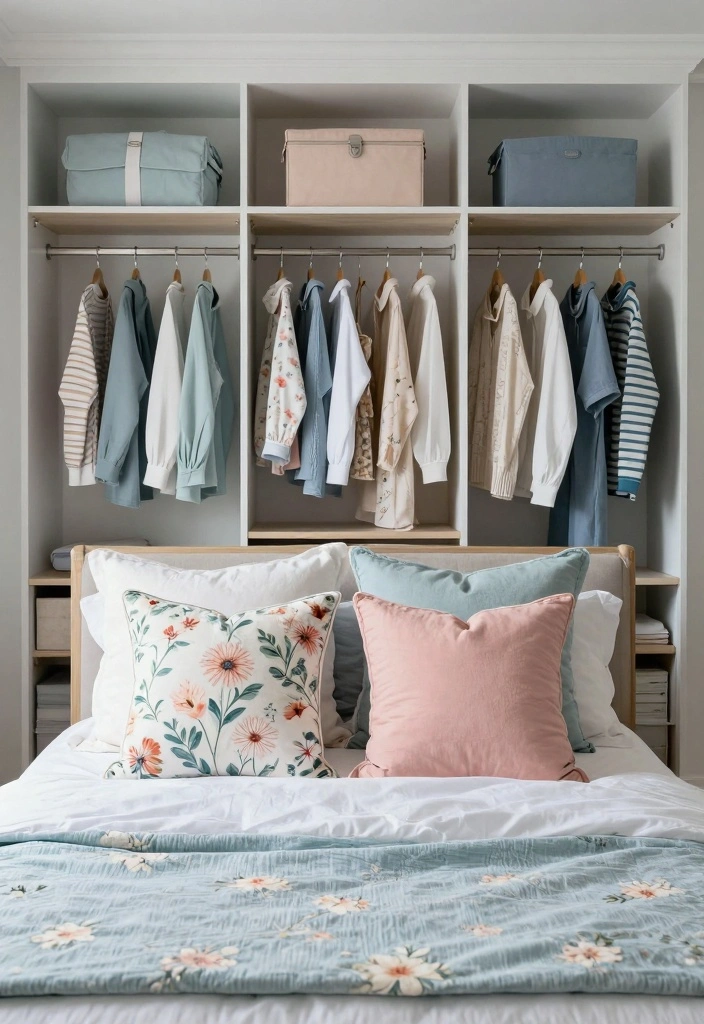 18 Bedroom With Walk In Closet and Bathroom Ideas Luxury Flow - 18. Seasonal Updates for Freshness 1