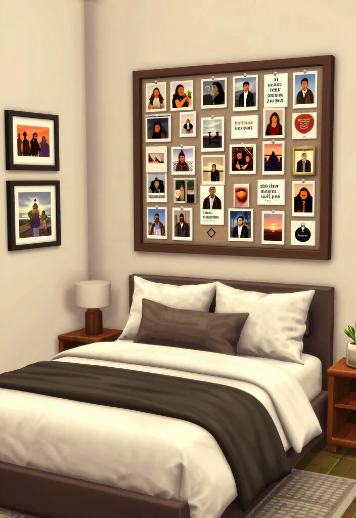 18 Bloxburg Bedroom Ideas Modern Clean Aesthetic - 14. Personalized Touches 1