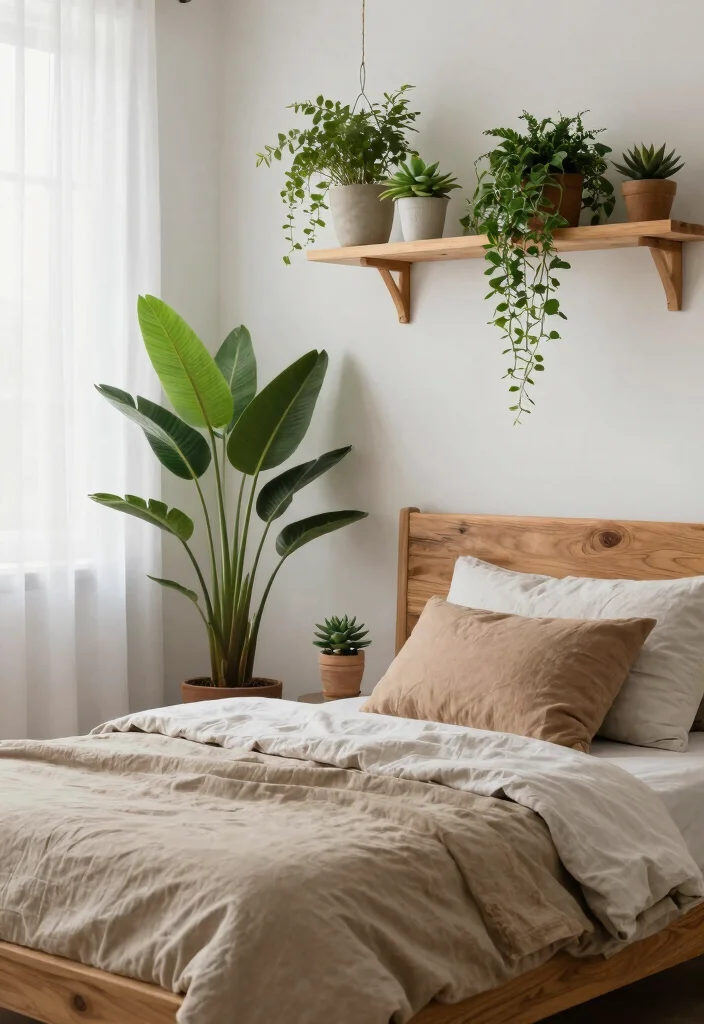18 Bloxburg Bedroom Ideas Modern Clean Aesthetic - 2. Nature-Inspired Nook 1