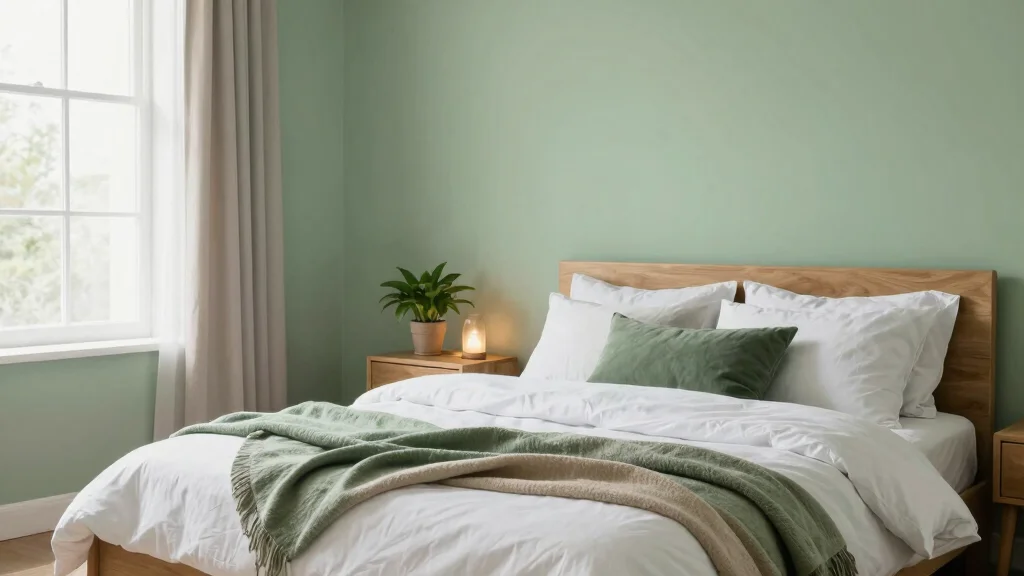 18 Green Paint Colors Bedroom Ideas: Calm Fresh Palettes