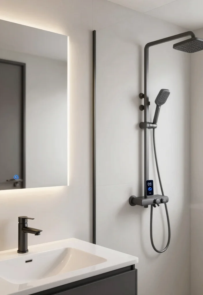 18 Pinterest Inspired Bathroom Ideas You Will Want To Save - 17. Smart Technology 1