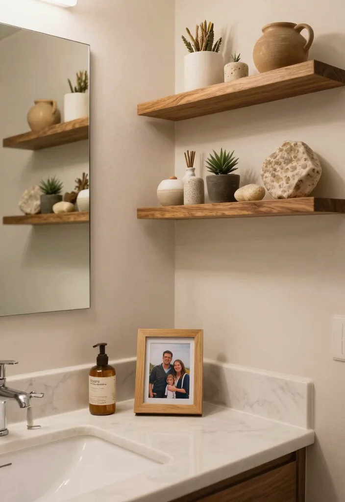 18 Pinterest Inspired Bathroom Ideas You Will Want To Save - 18. Personal Touches 1