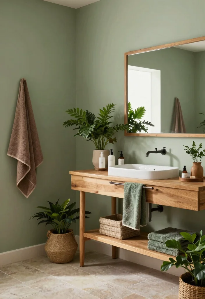 18 Pinterest Inspired Bathroom Ideas You Will Want To Save - 3. Earthy Color Palettes 1