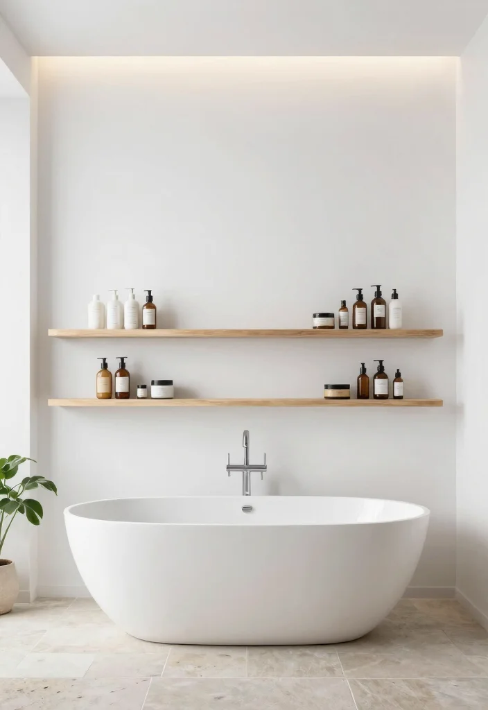 18 Pinterest Inspired Bathroom Ideas You Will Want To Save - 4. Minimalist Design 1