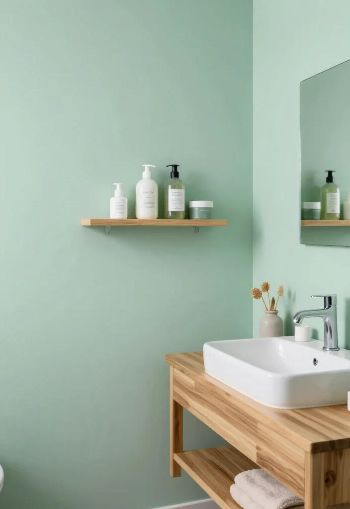 18 Pinterest Inspired Bathroom Ideas You Will Want To Save - 7. Eco-Friendly Paints 1