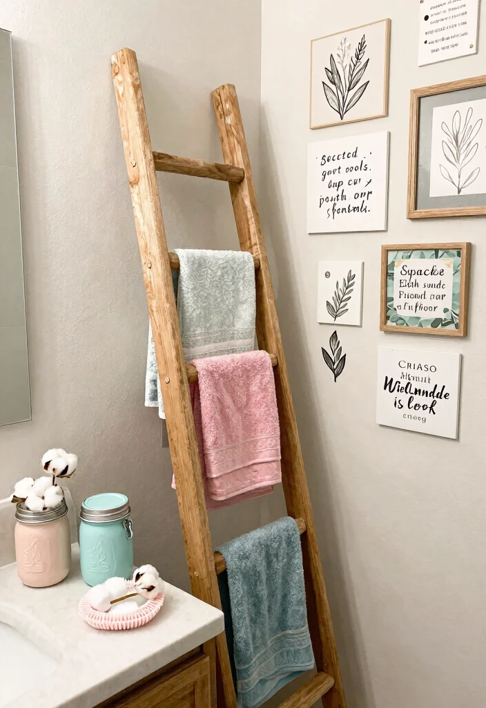 18 Pinterest Inspired Bathroom Ideas You Will Want To Save - 9. Creative DIY Projects 1
