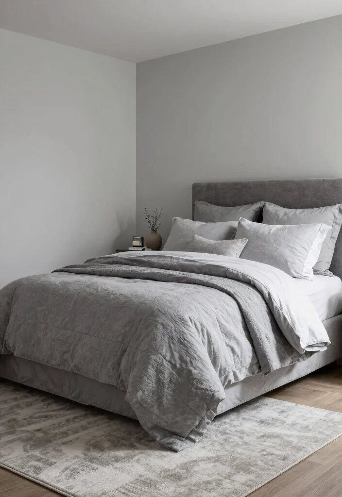 18 Queen Size Bedroom Ideas: Balanced Spacious Layouts - 12. Monochromatic Color Schemes 1