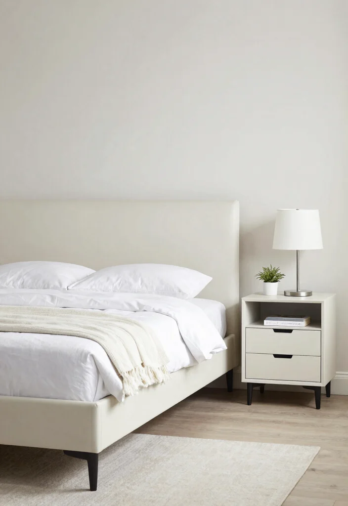 18 Queen Size Bedroom Ideas: Balanced Spacious Layouts - 14. Functional Bedside Tables 1