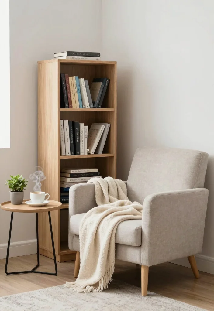 18 Queen Size Bedroom Ideas: Balanced Spacious Layouts - 18. Creating a Reading Corner 1