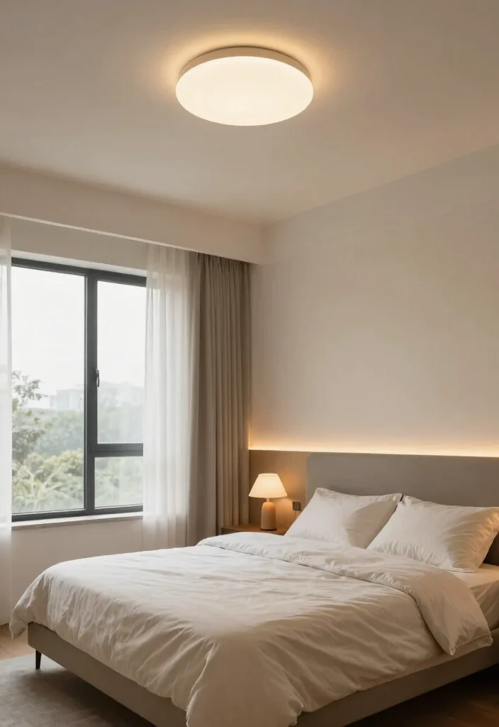 18 Queen Size Bedroom Ideas: Balanced Spacious Layouts - 4. Layered Lighting Solutions 1