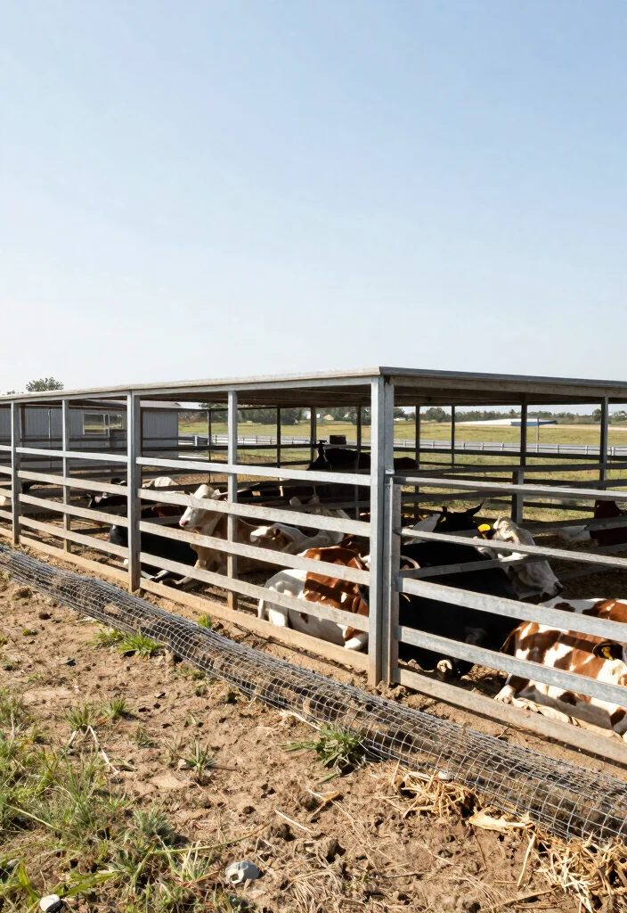 12 Cattle Panel Fence Ideas That Keep Livestock In and Predators Out - 4. Predator-Proof Cattle Panel Fence 1