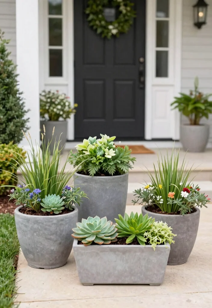 12 Front Door Planter Ideas That Look Full Without Weekly Care - Conclusion 1