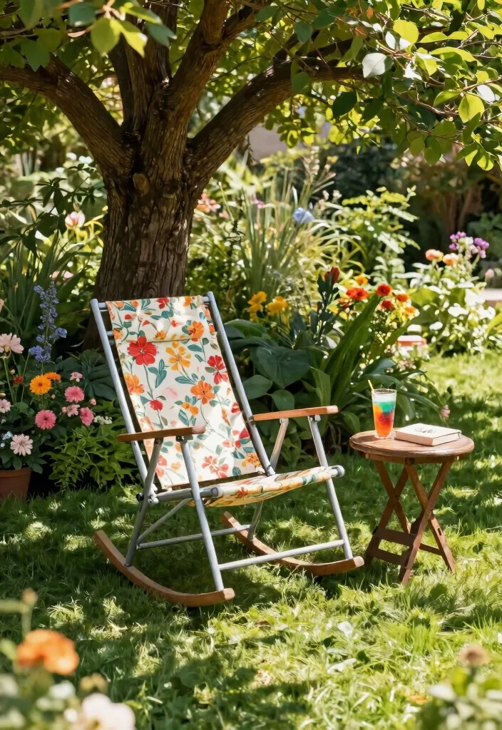 12 Porch Chairs Concepts That Fit Tight Spaces and Actually Rock - 2. Folding Rocking Chair 1