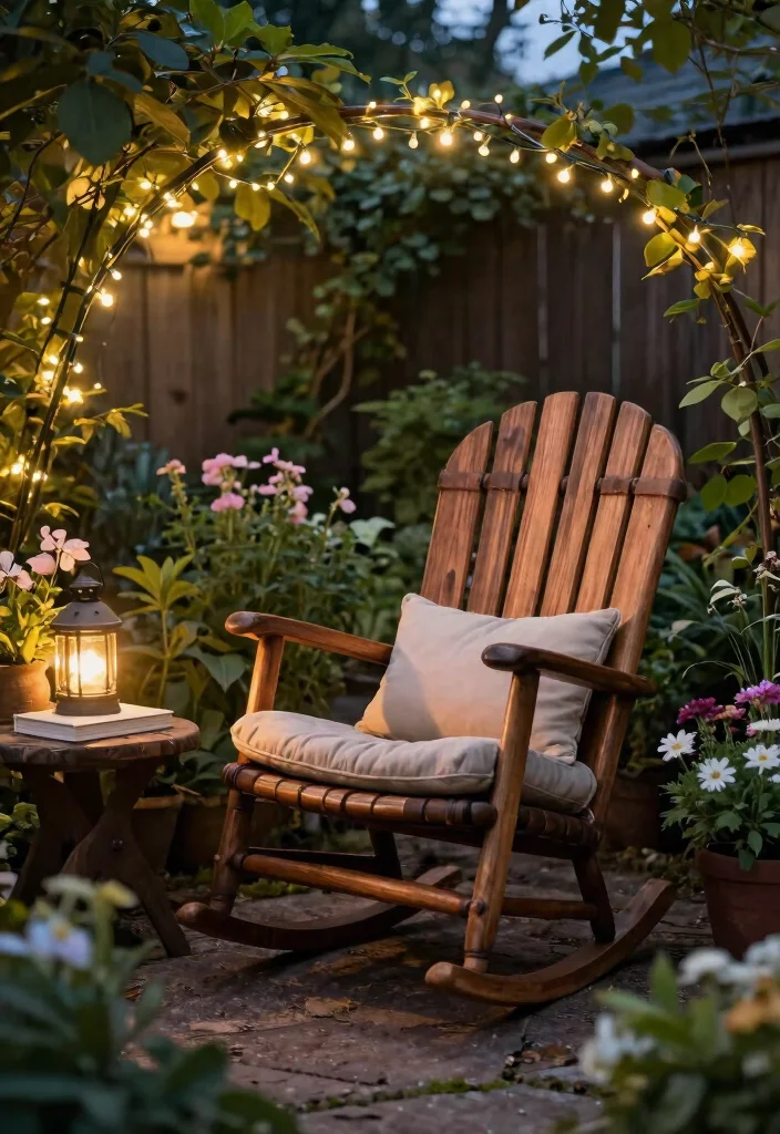 12 Porch Chairs Concepts That Fit Tight Spaces and Actually Rock - 7. Rocking Barrel Chair 1