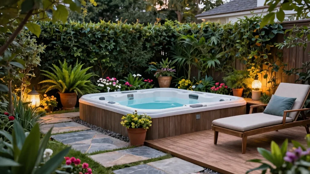 14 Backyard Hot Tub Ideas That Don't Dominate the Yard