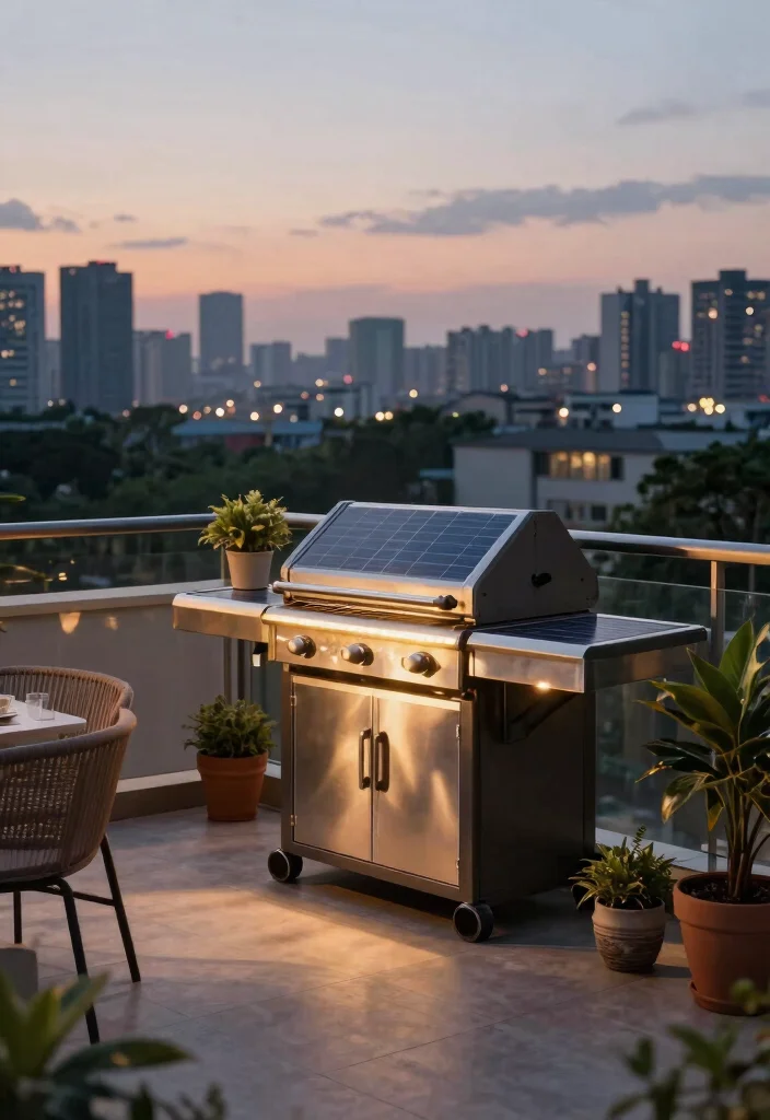 14 Balcony Safety Grill Ideas That Don't Block Your View - 14. Solar-Powered Grills 1