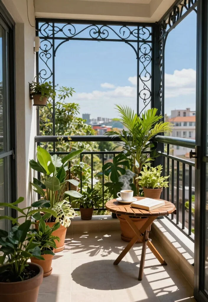14 Balcony Safety Grill Ideas That Don't Block Your View - 2. Decorative Metal Grills 1