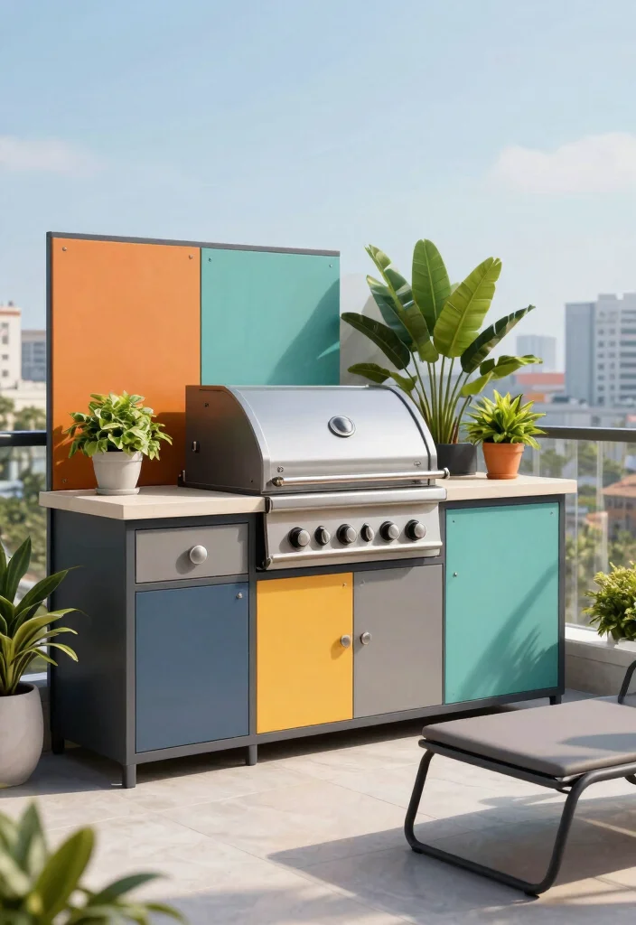 14 Balcony Safety Grill Ideas That Don't Block Your View - 8. Modular Grill Systems 1