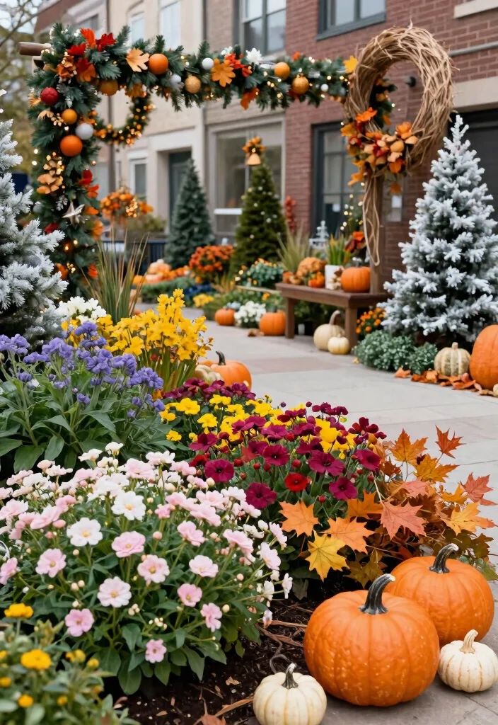 14 Boho Farmhouse Design Ideas That Mix Both Styles - 9. Seasonal Seasonal Displays 1