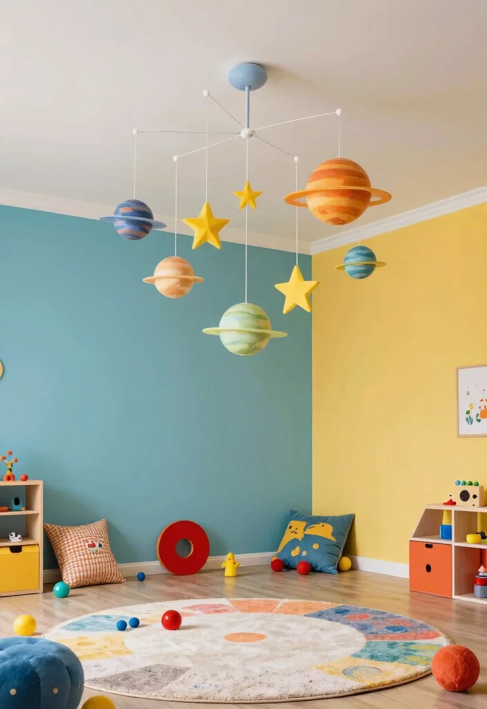 14 Ceiling Room Decor Ideas That Add Interest Without Lowering the Space - 14. Interactive Ceiling Elements 1