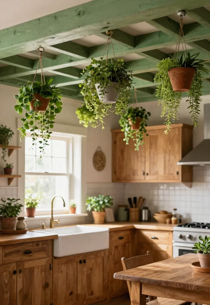14 Ceiling Room Decor Ideas That Add Interest Without Lowering the Space - 2. Ceiling Lattice for a Rustic Charm 1