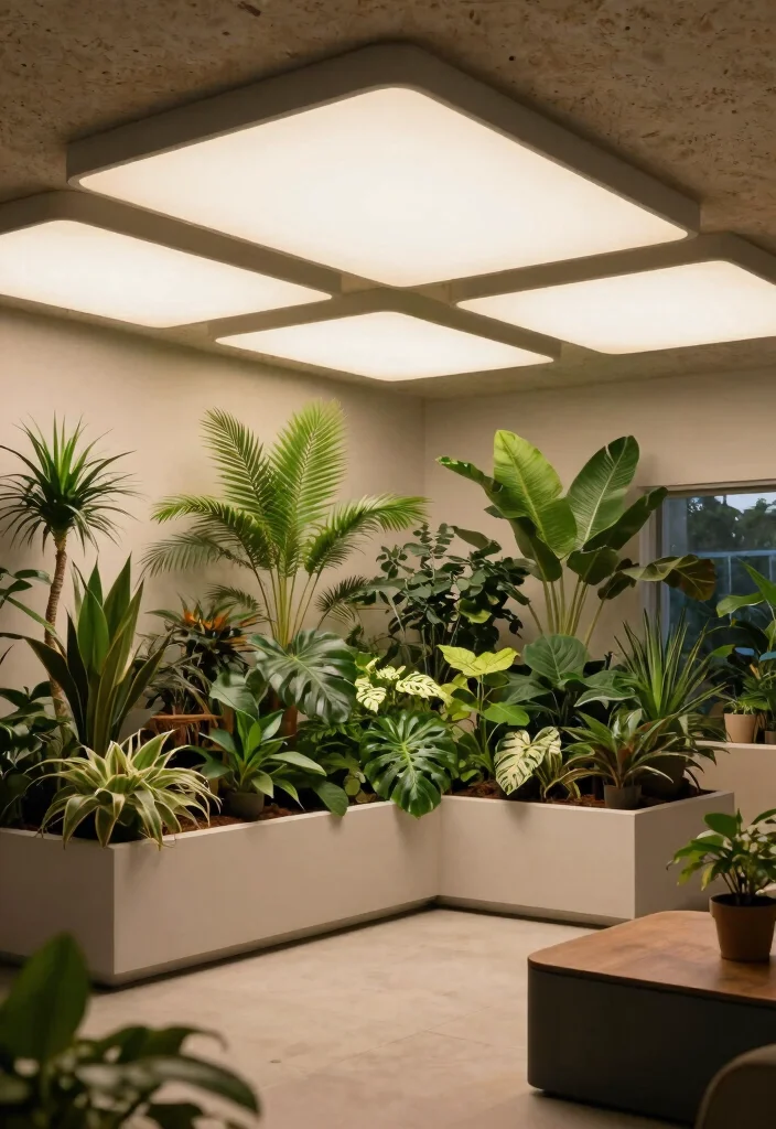 14 Cob Ceiling Light Ideas That Add Character Without Rewiring - 8. Ambient LED Panels 1