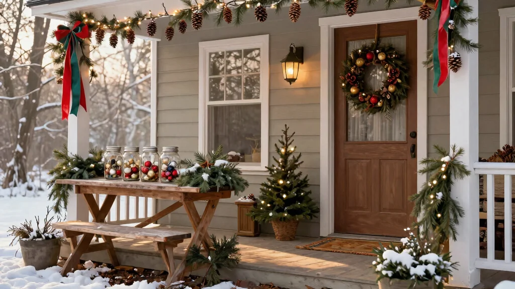 14 Easy Outdoor Christmas Decorations That Go Up in Minutes
